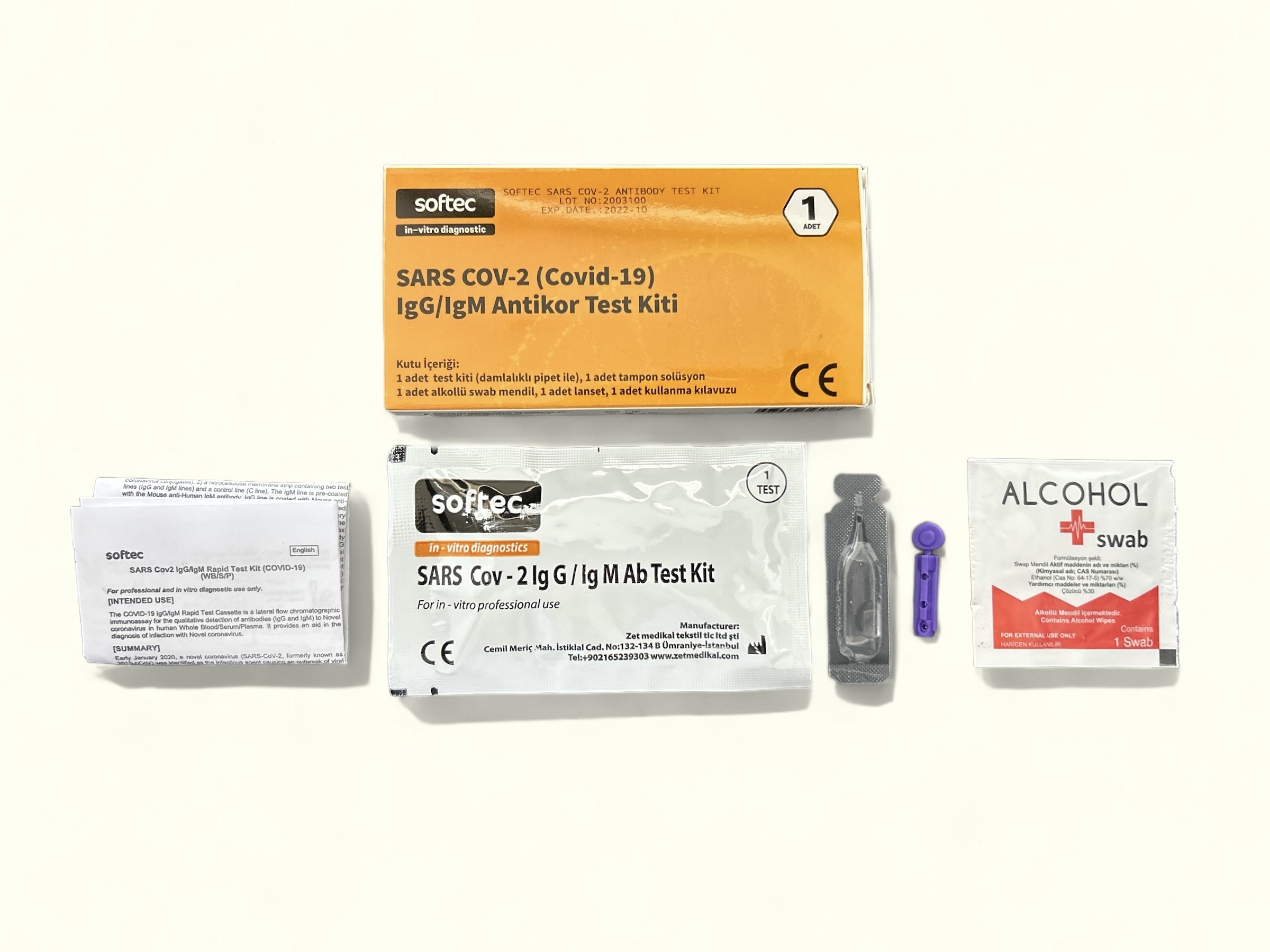 softec covid-19 antibody test kit || Zet Biotech | Rapid Test Kits