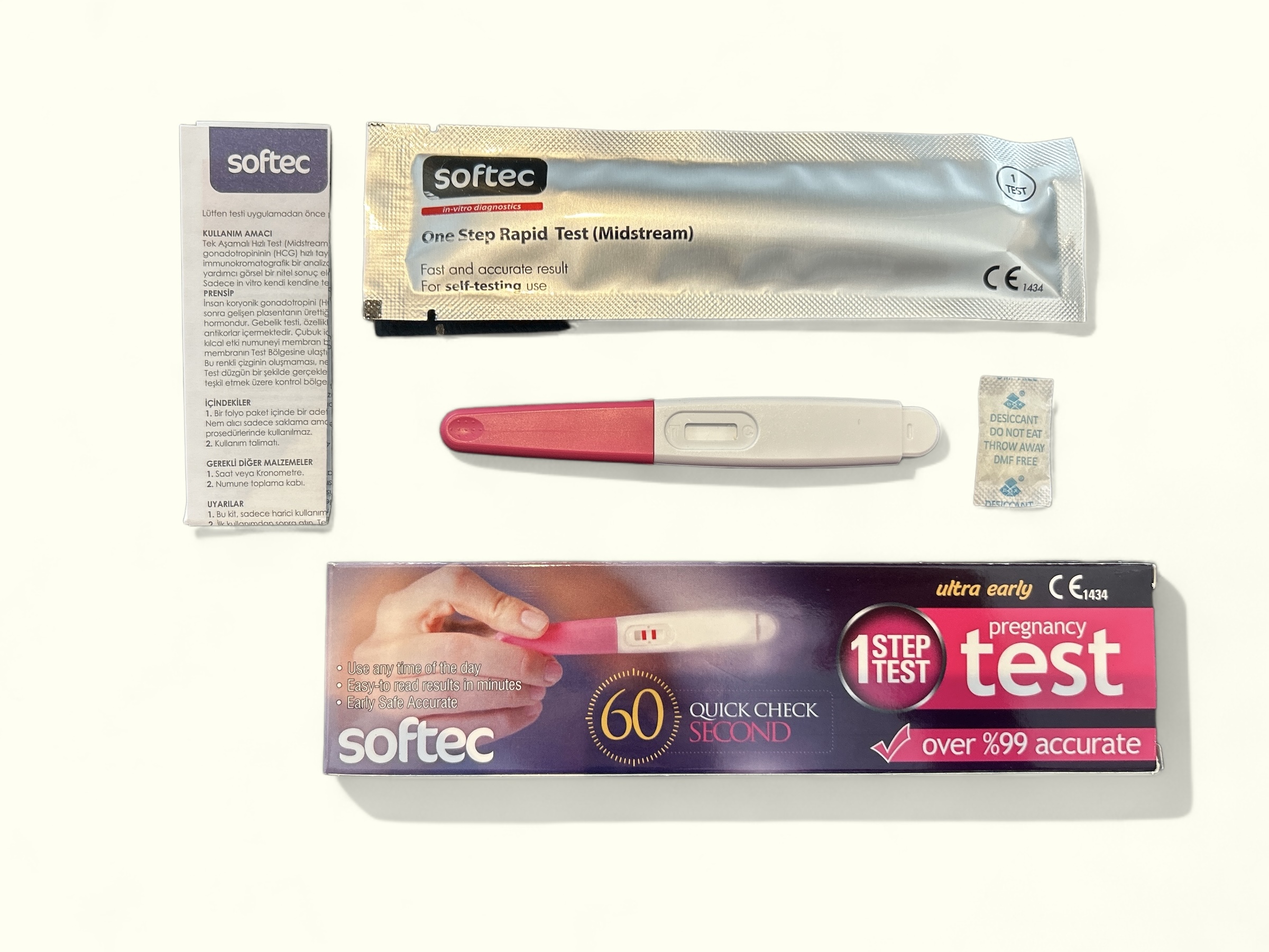 Softec Pregnancy rapid Test Kit Ultra Early || Zet Biotech | Rapid Test Kits